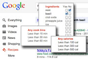 Custom Drinks with Google's New Recipe Search