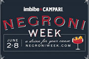 Raise a Glass to a Good Cause During Negroni Week, June 2-8